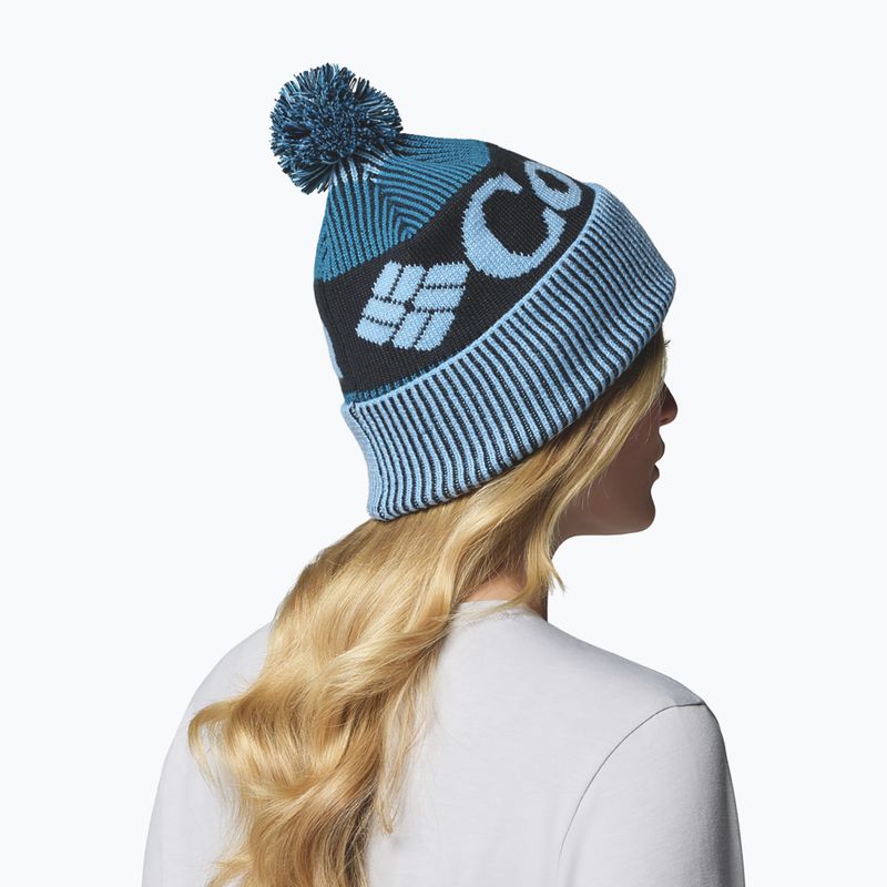 Зимна шапка Columbia Polar Powder III rainy day/phoenix blue/black 7