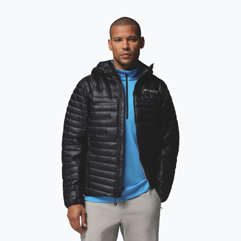 Мъжко пухено яке Columbia Endevour Mountain Down Hooded black 4