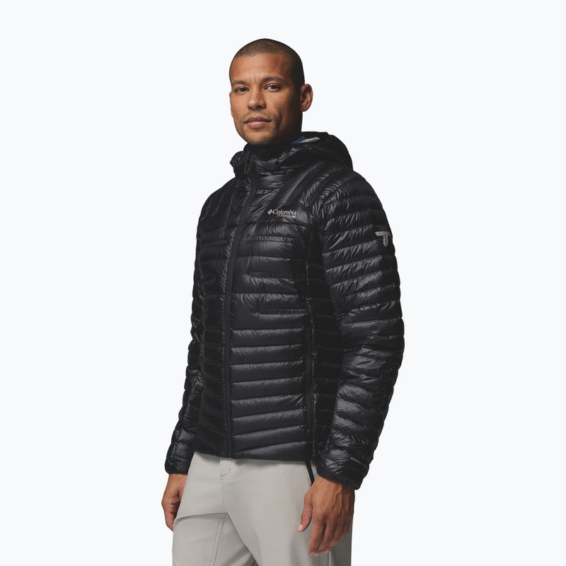 Мъжко пухено яке Columbia Endevour Mountain Down Hooded black 5