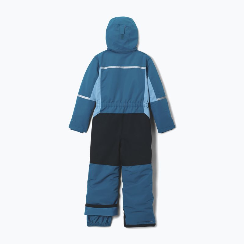 Детски скиорски гащеризон Columbia Buga IV SUIT phoenix blue/black/rainy day 2