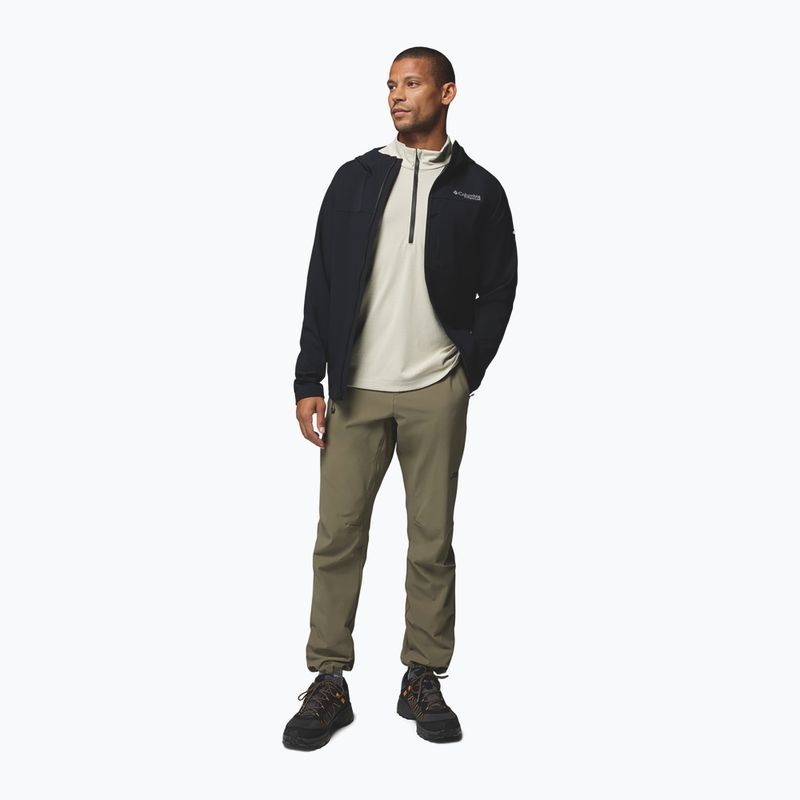Мъжко софтшел яке Columbia Tennen Mountain Hooded Softshell black 2