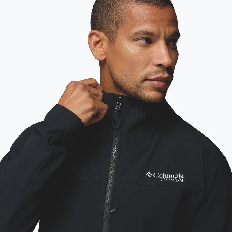 Мъжко софтшел яке Columbia Tennen Mountain Hooded Softshell black 6
