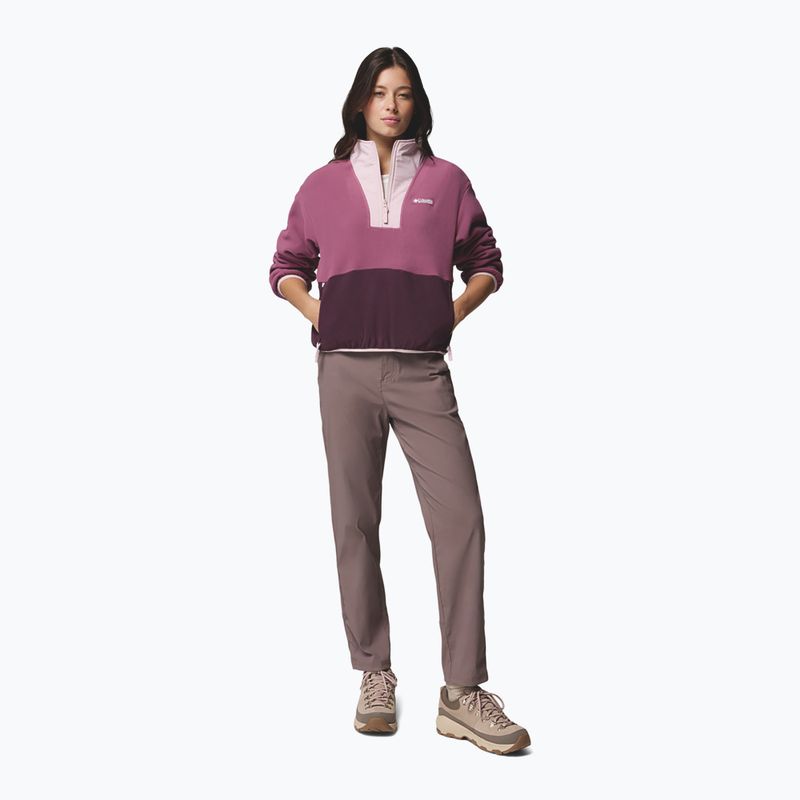 Дамски поларен суитшърт Columbia Sequoia Grove II Half Zip Fleece Antique Mauve/Moonvista/Mineral Pink 2