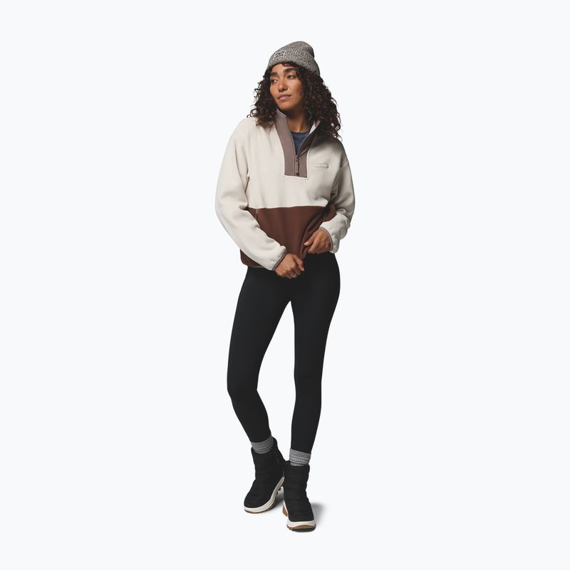 Дамски поларен суитшърт Columbia Sequoia Grove II Half Zip Fleece dark stone/tobacco/iron 2