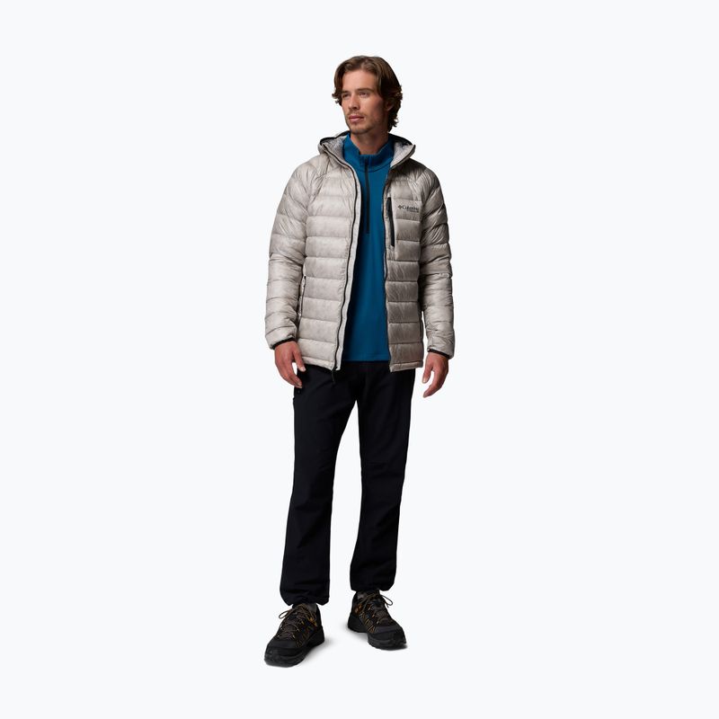 Мъжко пухено яке Columbia Arctic Crest Down Hooded flint grey 2