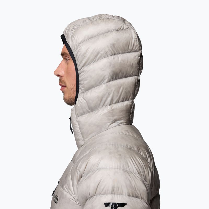 Мъжко пухено яке Columbia Arctic Crest Down Hooded flint grey 7