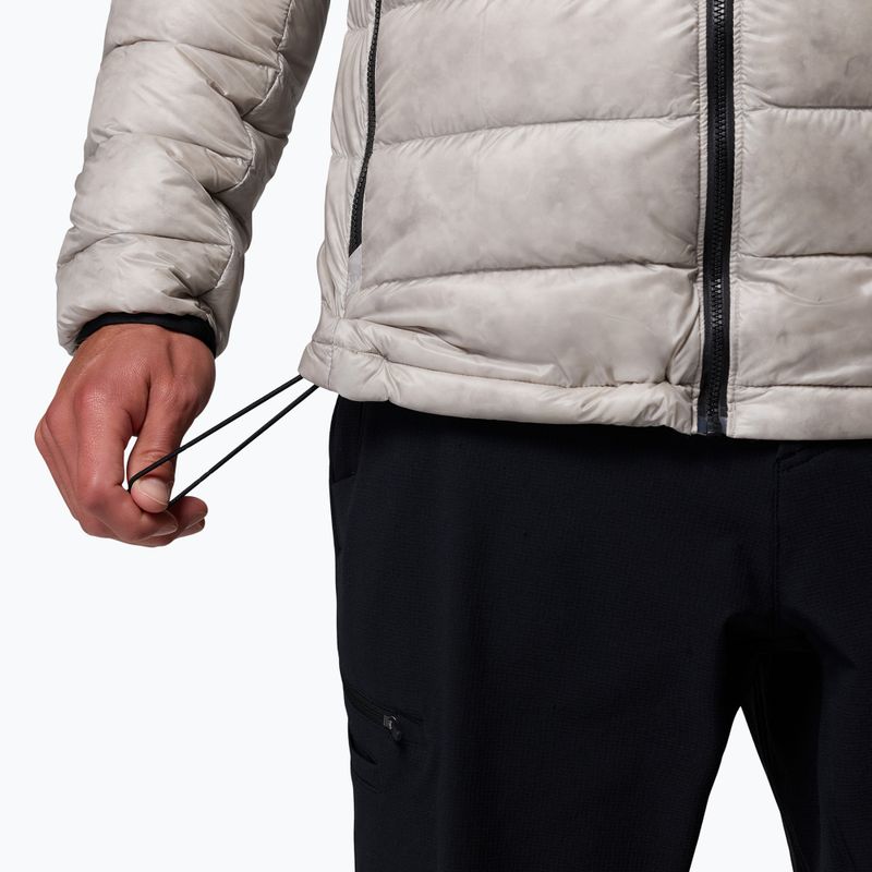 Мъжко пухено яке Columbia Arctic Crest Down Hooded flint grey 10