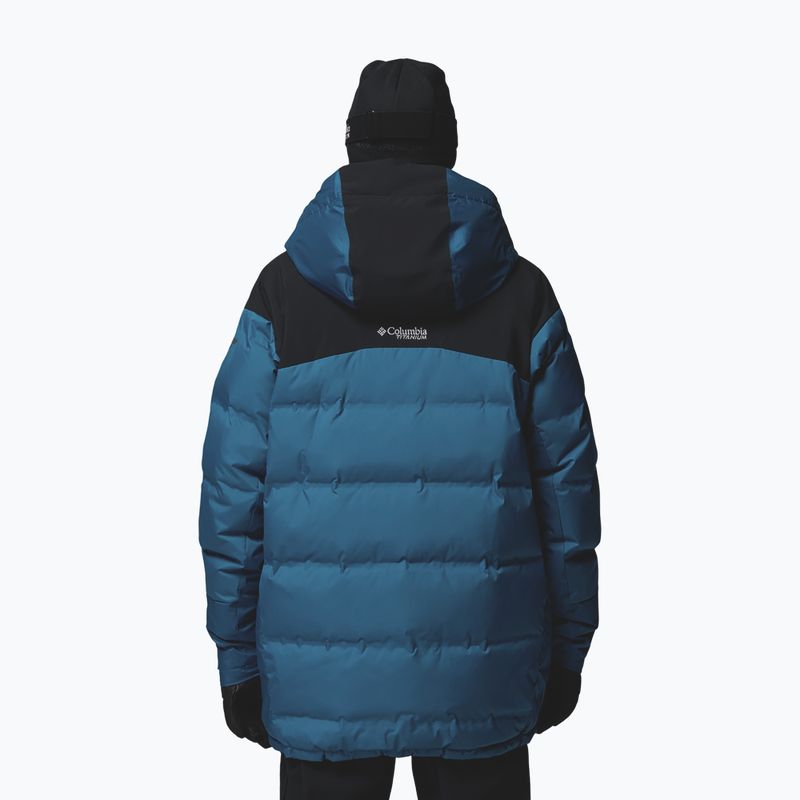 Мъжко скиорско яке Columbia Glacier Ridge Down phoenix blue/black 3