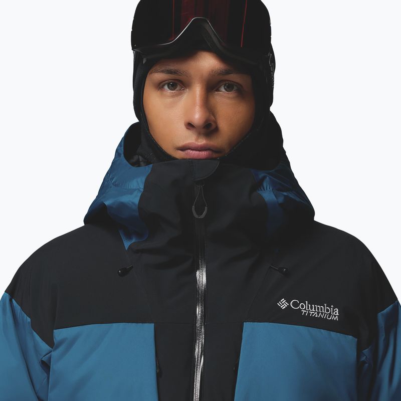 Мъжко скиорско яке Columbia Glacier Ridge Down phoenix blue/black 6