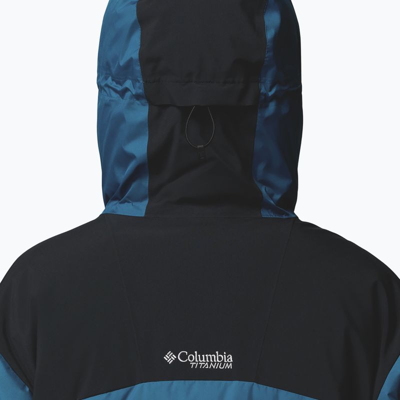 Мъжко скиорско яке Columbia Glacier Ridge Down phoenix blue/black 7