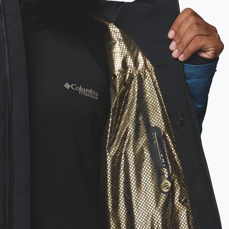 Мъжко скиорско яке Columbia Glacier Ridge Down phoenix blue/black 11