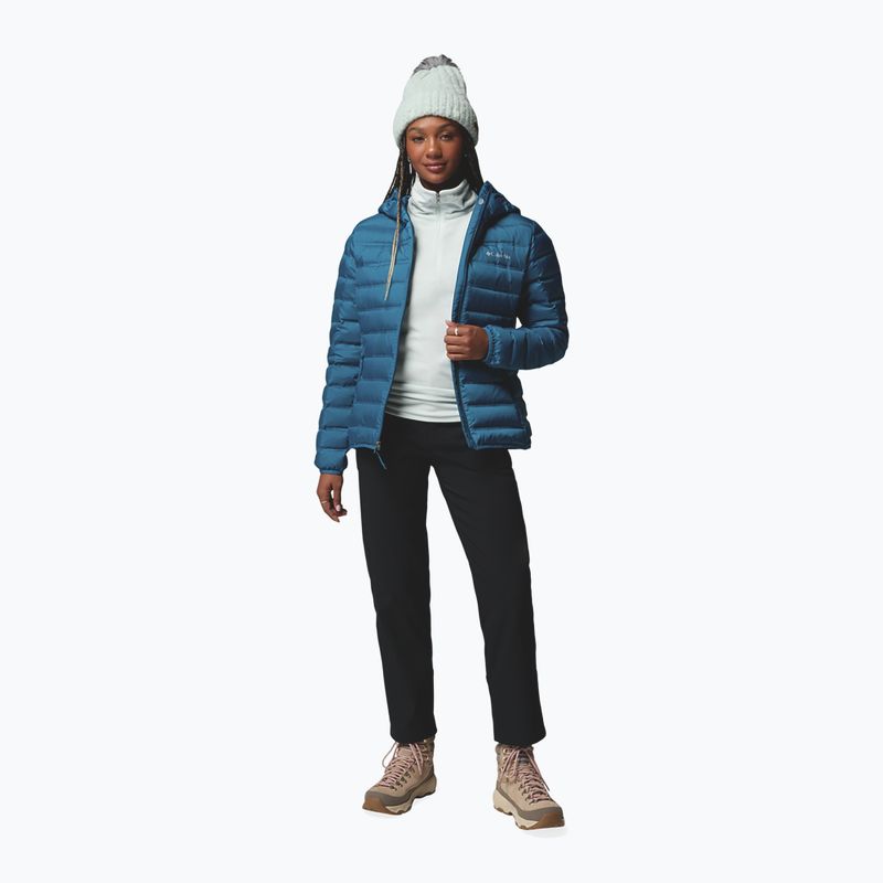 Дамско пухено яке Columbia Lake 22 II Down Hooded phoenix blue 2