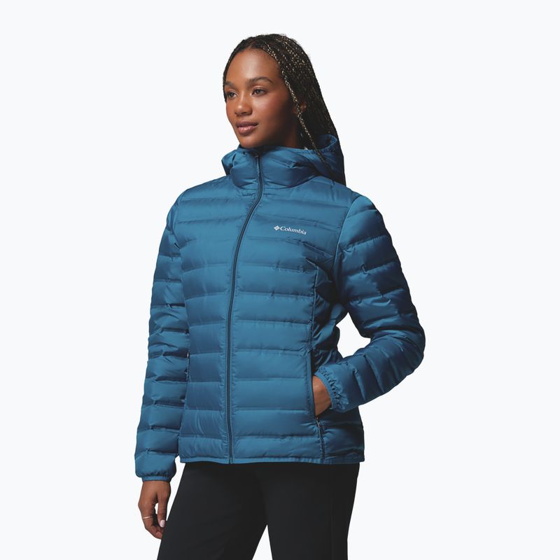 Дамско пухено яке Columbia Lake 22 II Down Hooded phoenix blue 4