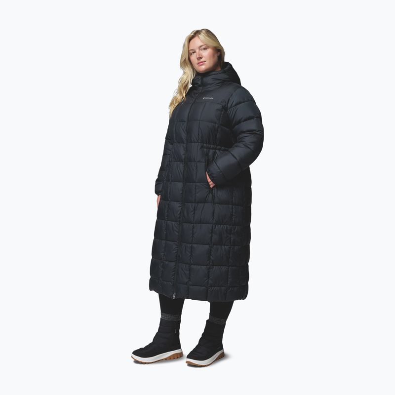 Дамско ватирано яке Columbia Puffect III Long black 5