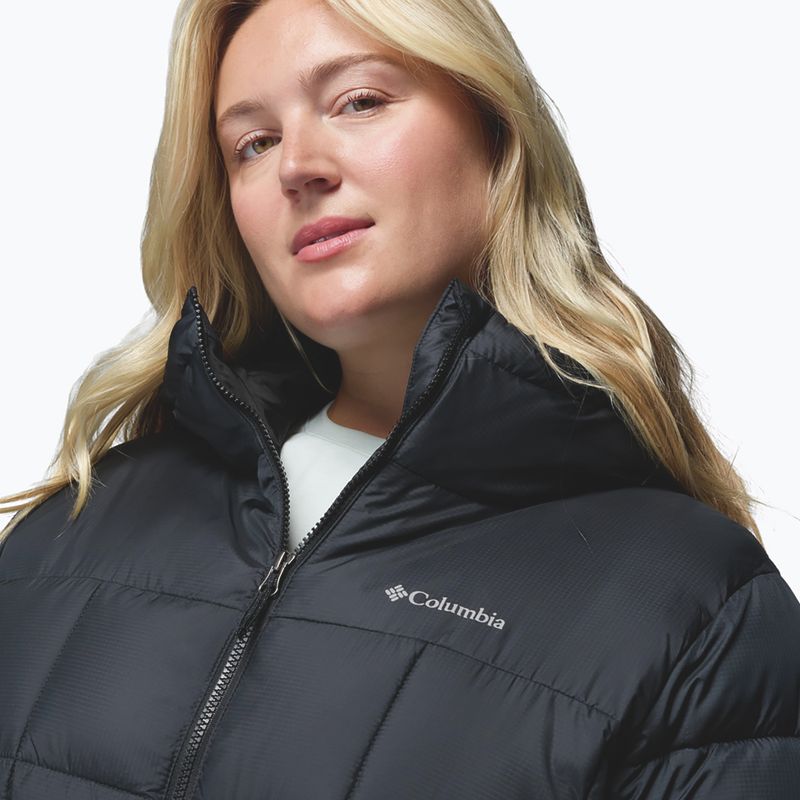 Дамско ватирано яке Columbia Puffect III Long black 6