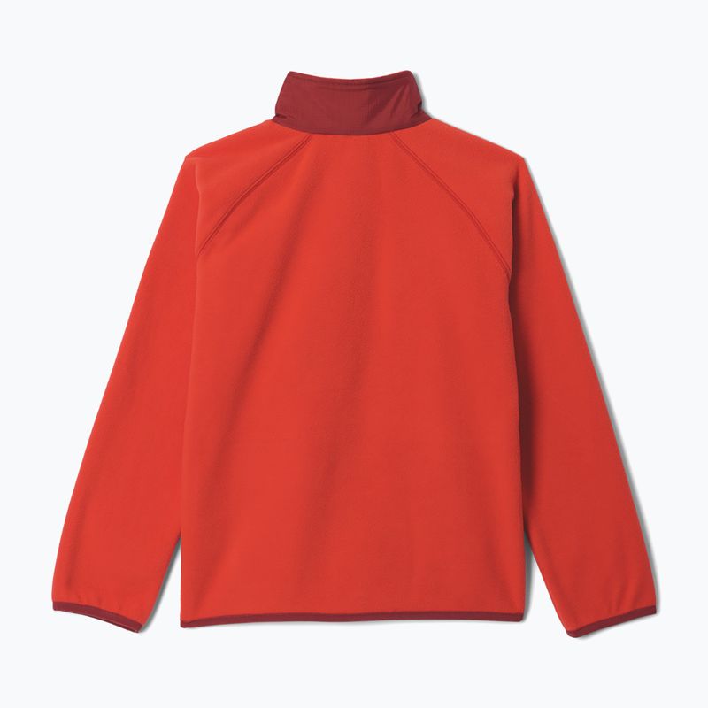 Детски поларен суитшърт Columbia Fast Trek V Full Zip super sonic/red oxide 2
