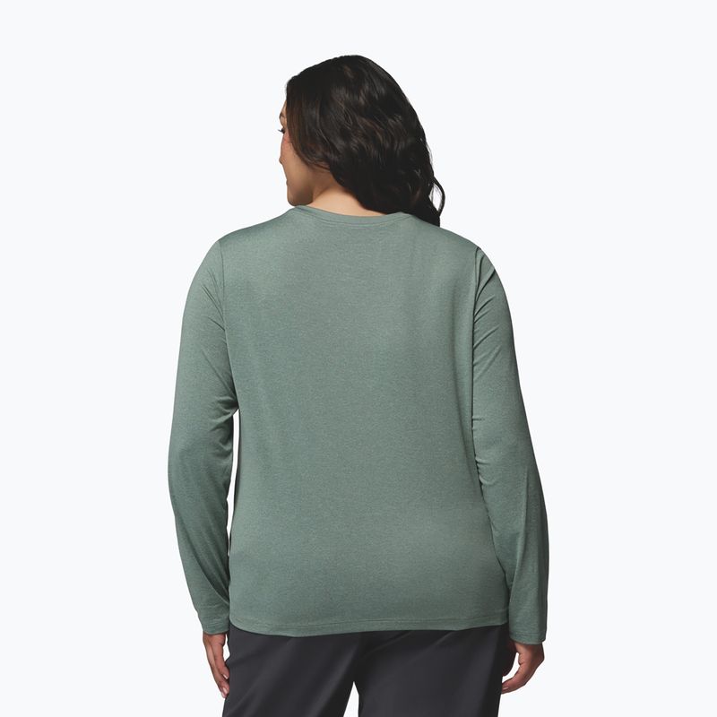 Дамска блуза с дълъг ръкав Columbia Parsons Point LS Graphic Tee sedona sage heather/all terrain 3