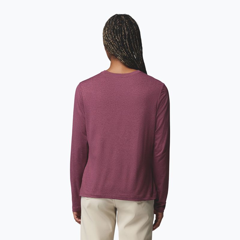 Дамска блуза с дълъг ръкав Columbia Parsons Point LS Graphic Tee antique mauve heather/all terrain 3
