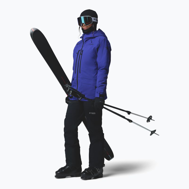 Дамско скиорско яке Columbia Platinum Peak Insulated purple quartz 2