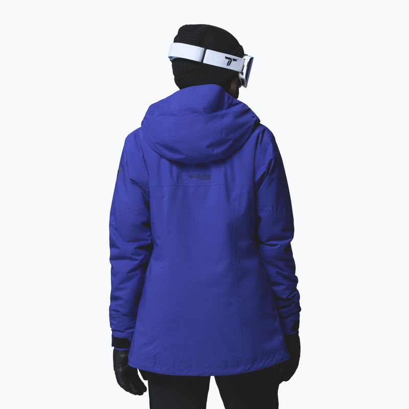 Дамско скиорско яке Columbia Platinum Peak Insulated purple quartz 3