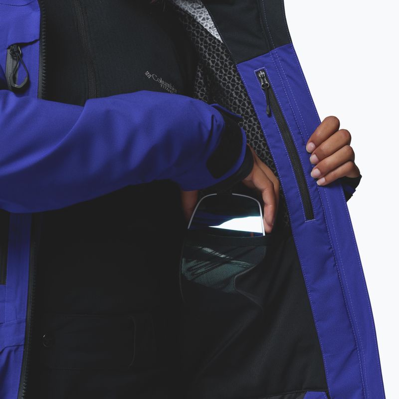 Дамско скиорско яке Columbia Platinum Peak Insulated purple quartz 13