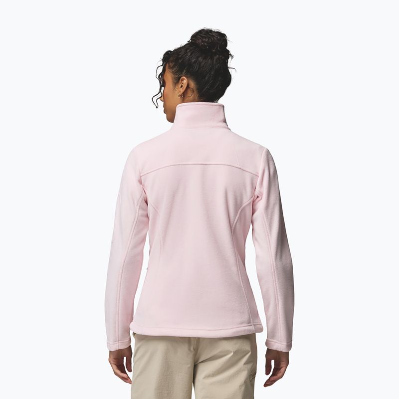 Дамски поларен суитшърт Columbia Fast Trek II powder pink 3