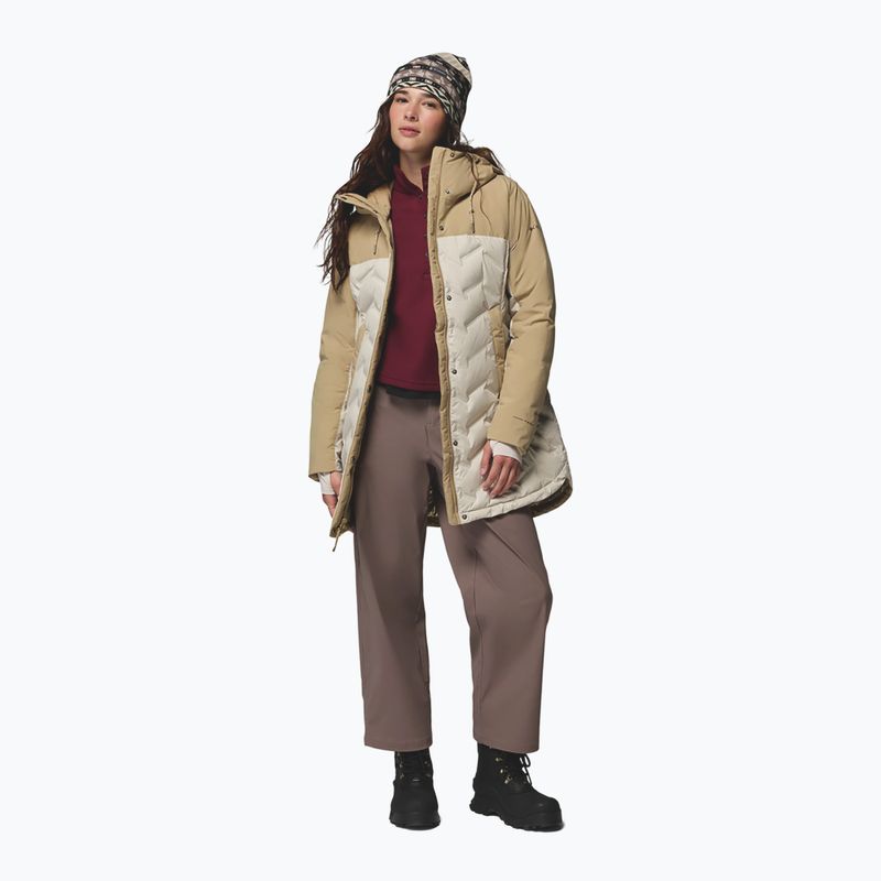 Дамско пухено яке Columbia Mountain Croo III Mid Down dark stone/beach 2