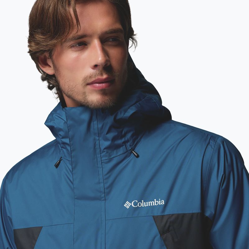 Мъжко яке за дъжд Columbia Inner Limits Interchange phoenix blue/black 8