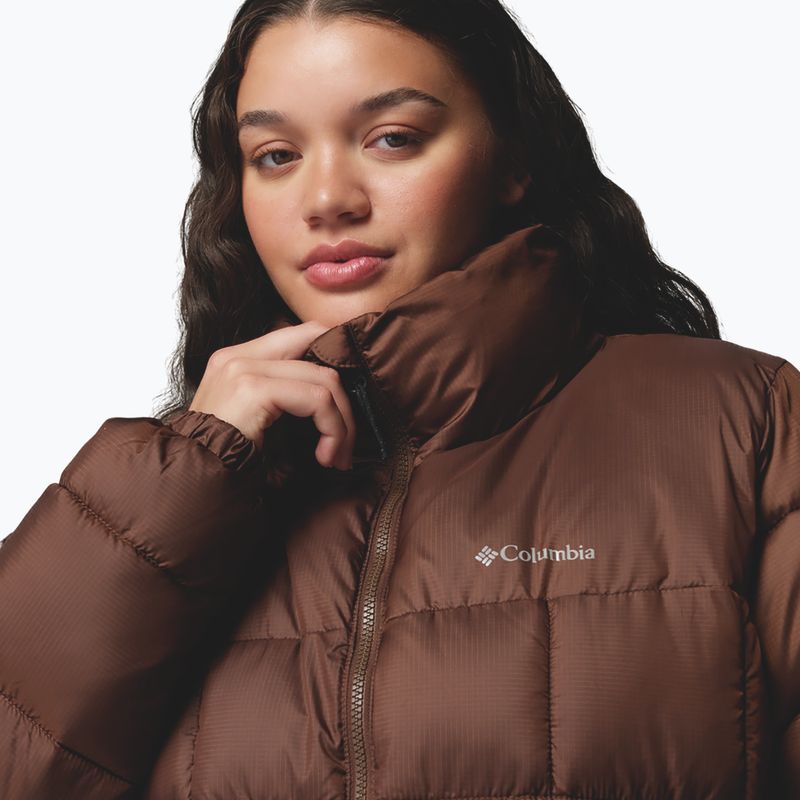 Дамско ватирано яке Columbia Puffect III Full Zip tobacco 6