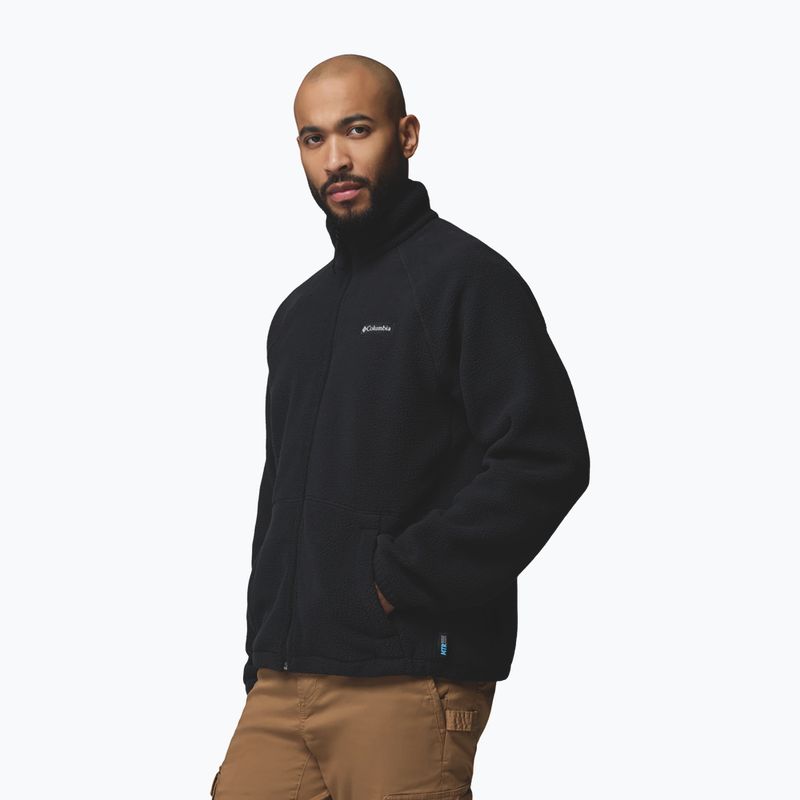 Мъжки поларен суитшърт Columbia Timber Crest MTR Fleece Full Zip black 5