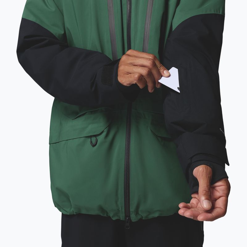 Мъжко скиорско яке Columbia Platinum Peak Insulated rain forest/black 10