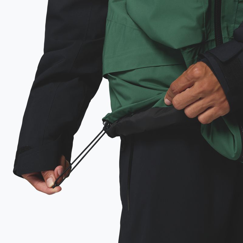 Мъжко скиорско яке Columbia Platinum Peak Insulated rain forest/black 13