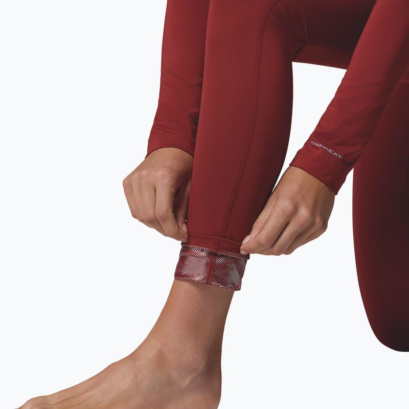 Дамски термоактивни панталони Columbia Midweight Stretch red oxide 7