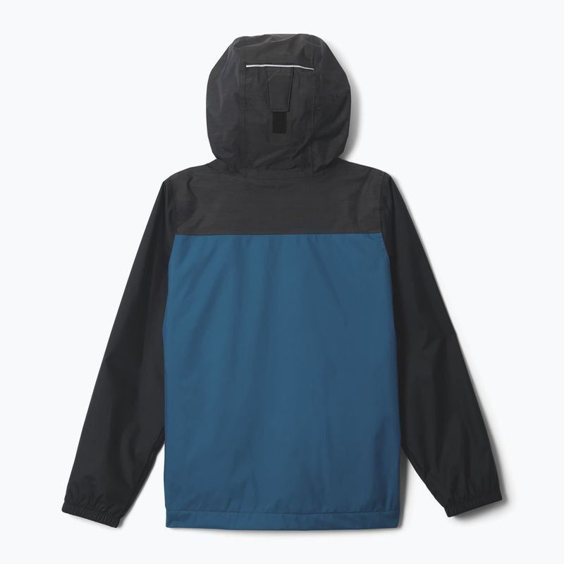 Детско яке за дъжд Columbia Rainy Trails III Fleece Lined phoenix blue/black 2