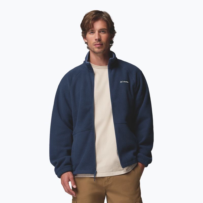 Мъжки поларен суитшърт Columbia Timber Crest MTR Fleece Full Zip collegiate navy 5