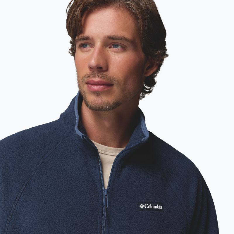 Мъжки поларен суитшърт Columbia Timber Crest MTR Fleece Full Zip collegiate navy 6