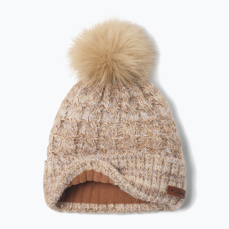 Зимна шапка Columbia Winter Blur II Beanie camel brown/skittles 2