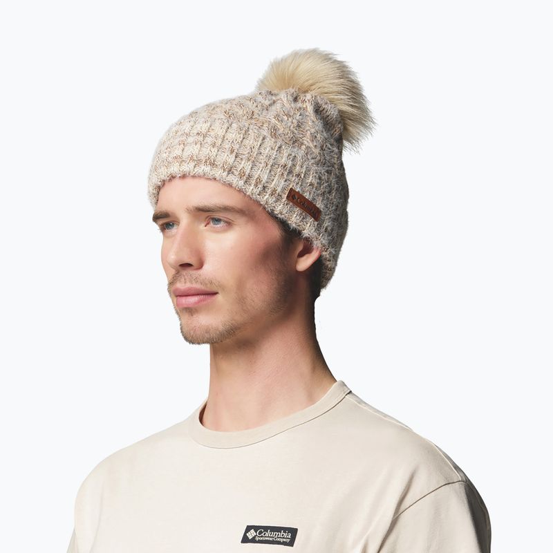 Зимна шапка Columbia Winter Blur II Beanie camel brown/skittles 3