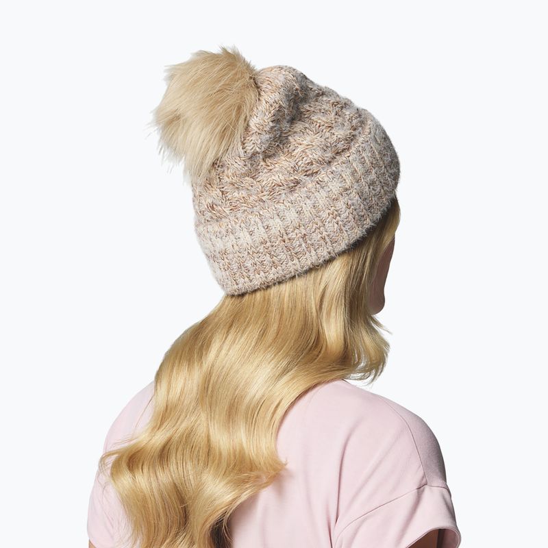 Зимна шапка Columbia Winter Blur II Beanie camel brown/skittles 6