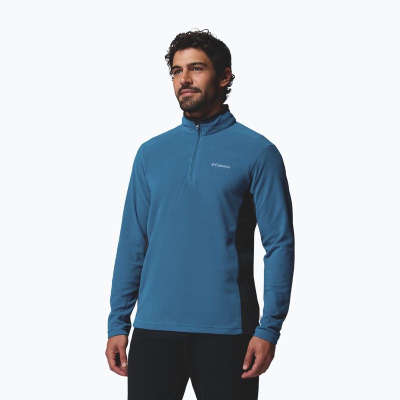 Мъжки поларен суитшърт Columbia Klamath Range II HZ Phoenix Blue/Black 4