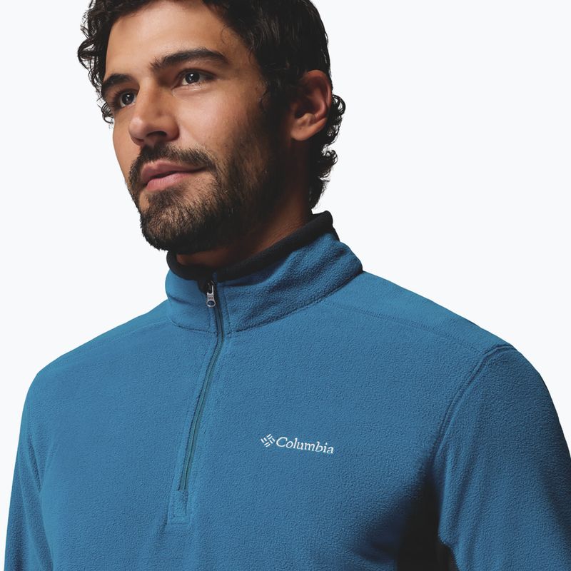 Мъжки поларен суитшърт Columbia Klamath Range II HZ Phoenix Blue/Black 5