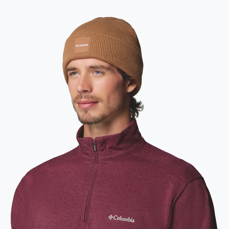 Зимна шапка Columbia City Trek Heavyweight Camel Brown 2