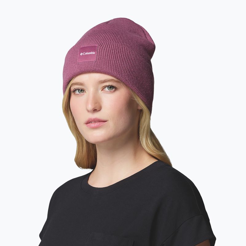 Зимна шапка Columbia City Trek Heavyweight Antique Mauve 4