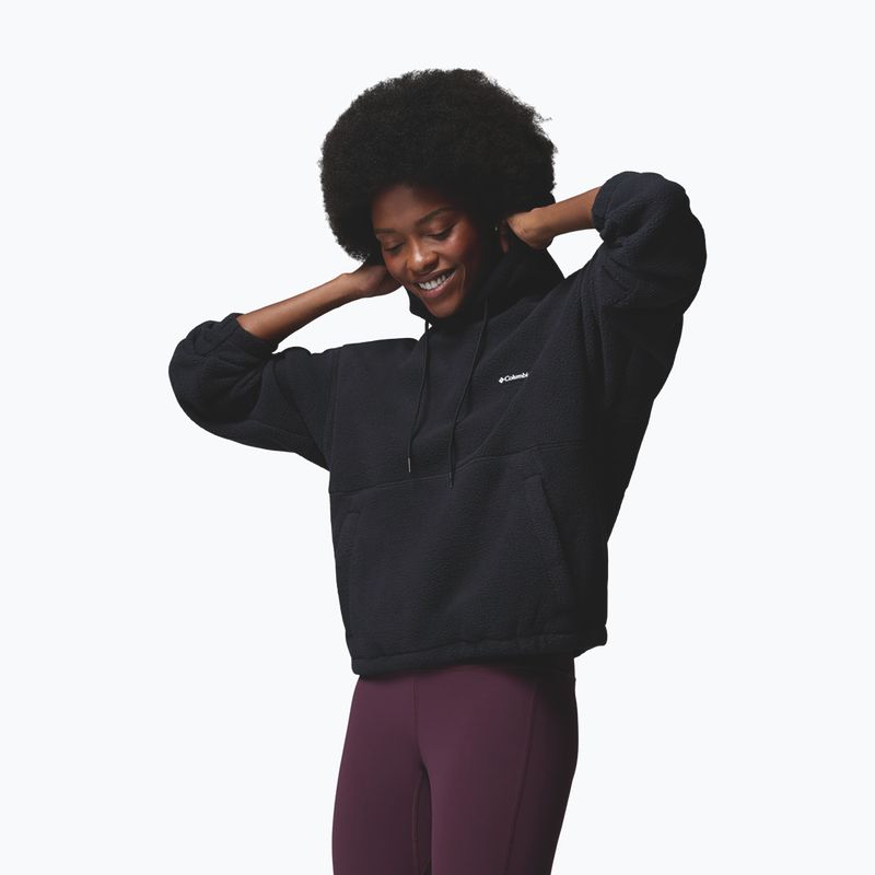 Дамски поларен суитшърт Columbia Timber Meadow MTR Fleece Hoodie black 5