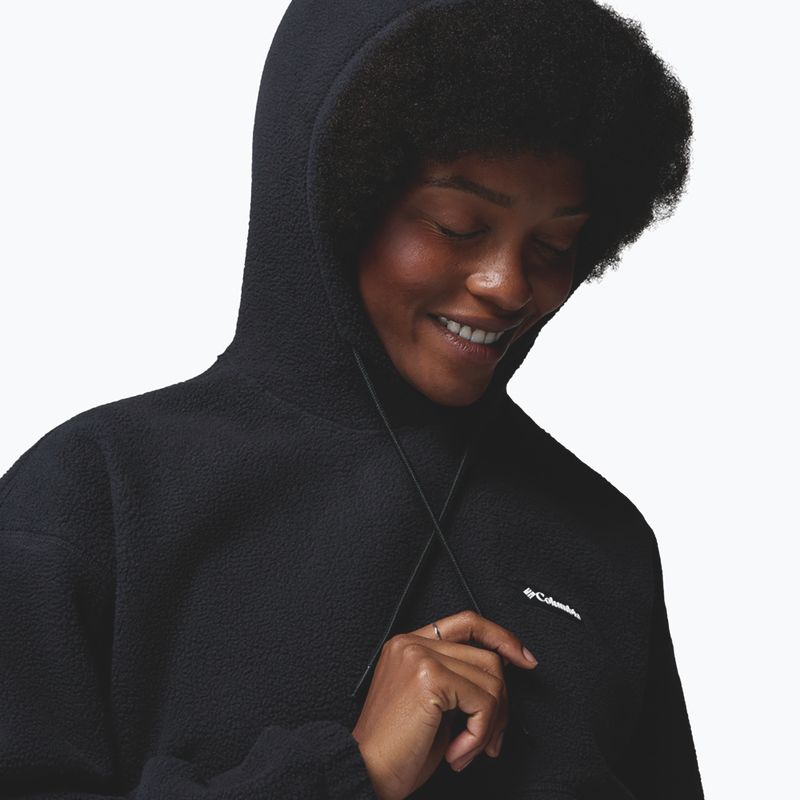 Дамски поларен суитшърт Columbia Timber Meadow MTR Fleece Hoodie black 6