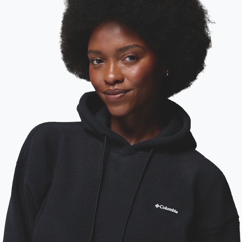 Дамски поларен суитшърт Columbia Timber Meadow MTR Fleece Hoodie black 7