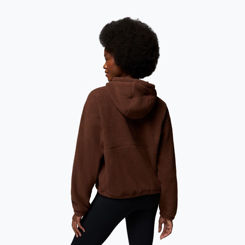 Дамски поларен суитшърт Columbia Timber Meadow MTR Fleece Hoodie tobacco 3