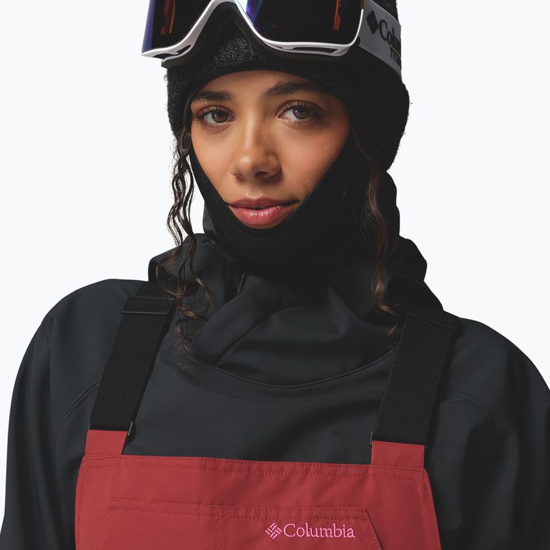 Дамски скиорски панталони Columbia Coreshot Bib red oxide 5