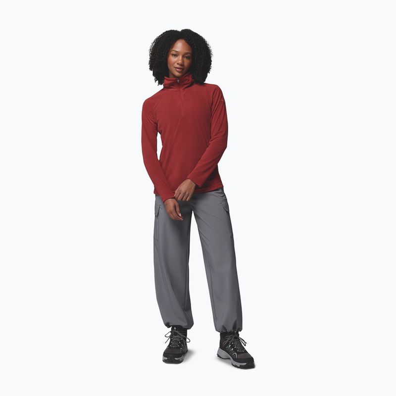 Дамски поларен суитшърт Columbia Glacial IV 1/2 Zip Red Oxide 2