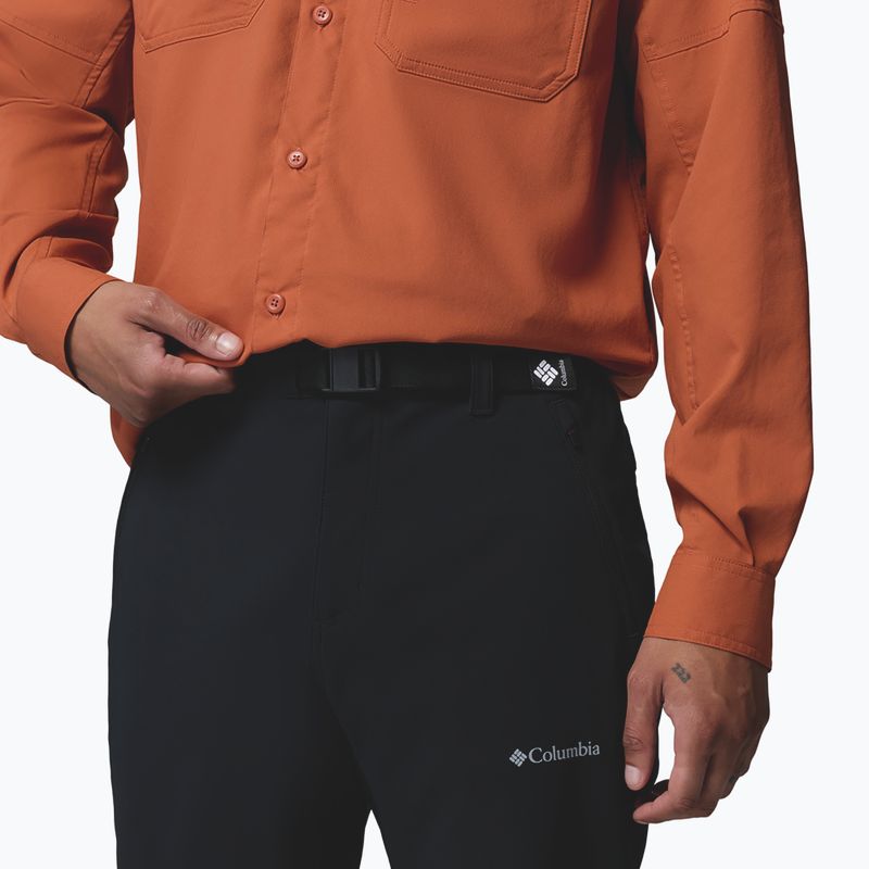 Мъжки туристически панталони Columbia Essential Hike™ Brushed Back black 5